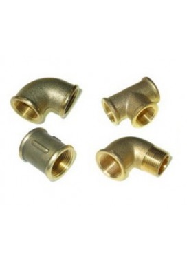 Raccorderia ottone giallo