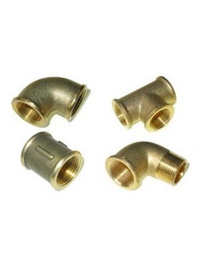 Raccorderia ottone giallo